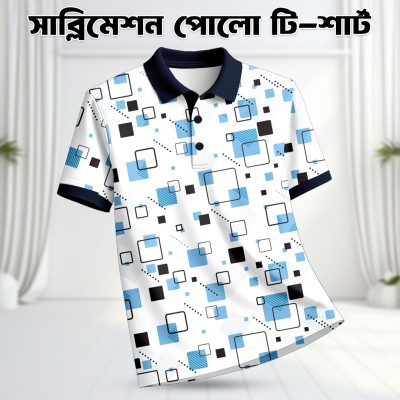 Premium Sublimation Polo T-Shirt For Men